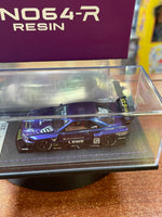 Nissan Skyline LBWK ER34 Super Silhouette Purple (Inno64-Resin, Diecast ) SEALED