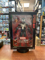 Black Suit Spiderman -Deluxe 12"- (Marvel Legends, Hasbro) **COMPLETE**