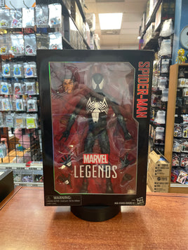 Black Suit Spiderman -Deluxe 12"- (Marvel Legends, Hasbro) **COMPLETE**