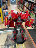 Red Ironhide Asia Exclusive Leader Class (Transformers Dark Of The Moon, Hasbro) INCOMPLETE