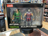 Ra's Ghul & Shredder (TMNT Ninja Turtles, DC Collectibles) **SEALED**