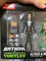 Alfred & Michelangelo 2 Pack (Batman Vs Teenage Ninja Turtles, DC Collectibles) SEALED