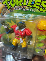 TD Tossin Leo (Vintage TMNT Ninja Turtles, Playmates) SEALED - Bitz & Buttons