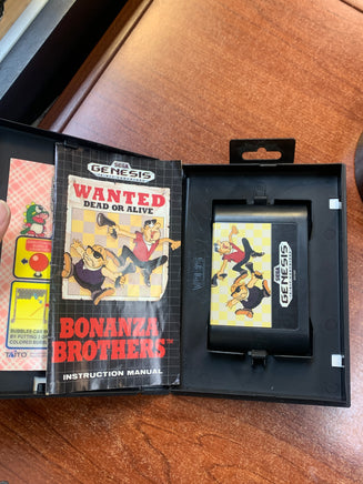 Bonanza Brothers: Wanted Dead or Alive (Sega Genesis, Vintage Video Games) COMPLETE - Bitz & Buttons