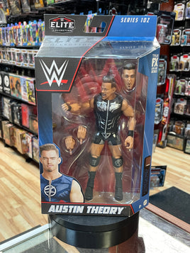 Austin Theory #102 (WWE Elite, Mattel) SEALED - Bitz & Buttons