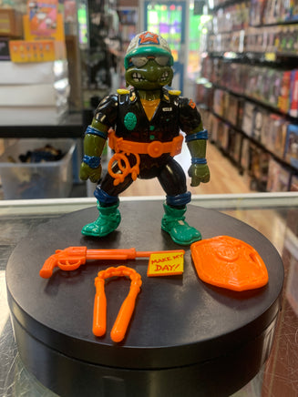 Leonardo TMNT Make My Day 0640 (Vintage TMNT Ninja Turtles, Playmates) **COMPLETE** - Bitz & Buttons