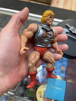 Battle Armor He-Man 1369 (Vintage MOTU, Mattel) **COMPLETE**