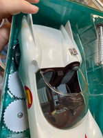Mach 5 Playset with Spindle Chim Chim (Vintage Speed Racer, Resaurus) NEW - Bitz & Buttons