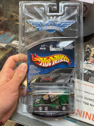 Final Run Spin Out (Hot Wheels, Mattel) **SEALED** - Bitz & Buttons