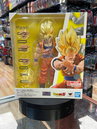 Super Saiyan Son Goku -THE GAMES BEGIN- (Bandai SH Figuarts, Dragon Ball Z) *NEW* - Bitz & Buttons
