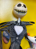 Talking Jack Skellington with Zero (Vintage Nightmare Before Christmas, Hasbro) **SEALED** (Copy)