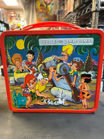 Vintage Pebbles & Bamm-Bamm Bed Rock Fest Lunchbox (The Flintsones, Aladdin)