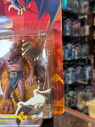 Brooklyn with Striking Horns (Vintage Gargoyles, Kenner) SEALED - Bitz & Buttons