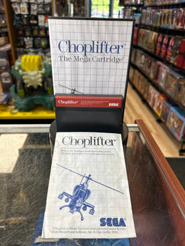 Choplifter 0841 (SEGA Master System SMS, Video Games) **COMPLETE**