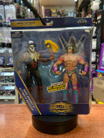 Papa Shango & Ultimate Warrior (WWE Elites, Mattel) SEALED - Bitz & Buttons