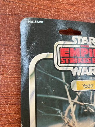Brown Snake Yoda with Card ESB 9509 (Vintage Star Wars, Kenner) **Open Card** - Bitz & Buttons