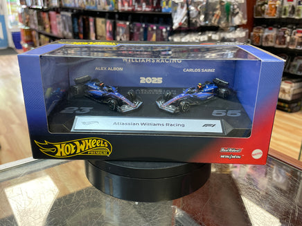 Albon & Sainz Atlassian Williams F1 Team 2025 (Hot Wheels, Formula 1) SEALED - Bitz & Buttons