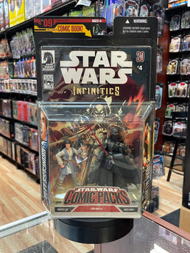 Infinites Princess Leia & Darth Vader #4 (Star Wars Comic Packs, Dark Horse, Hasbro) SEALED - Bitz & Buttons