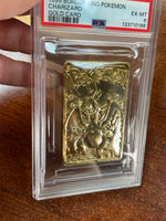 Charizard Burger King Gold Card 0166 (Pokemon, Wizard) **PSA 6**