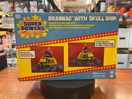 Brainiac with Skull Ship (Super Powers, McFarlane) **SEALED** - Bitz & Buttons