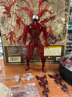 Carnage EX CLEAR VER. Limited Edition (Revoltech Amazing Yamaguchi, Marvel Spider-Man) COMPLETE - Bitz & Buttons