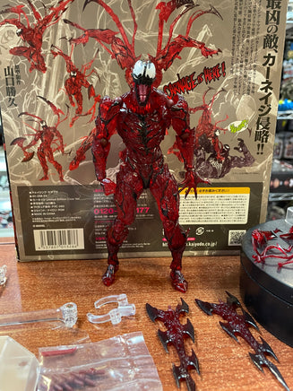 Carnage EX CLEAR VER. Limited Edition (Revoltech Amazing Yamaguchi, Marvel Spider-Man) COMPLETE - Bitz & Buttons