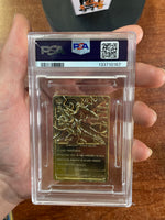 Charizard Burger King Gold Card 0167 (Pokemon, Wizard) **PSA 6**