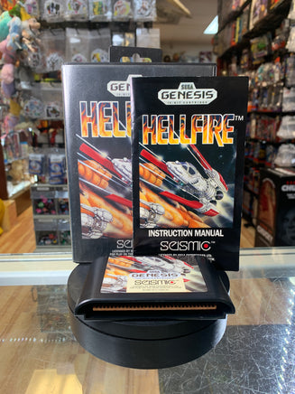 Hellfire (Sega Genesis, Vintage Video Games) COMPLETE - Bitz & Buttons