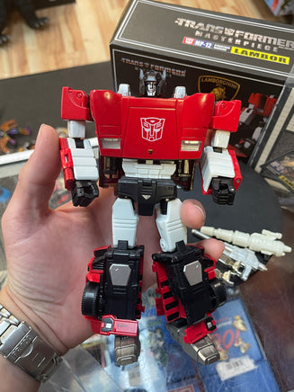 MP-12 Cybertron Warrior Sideswipe Lambor (Transformers Masterpiece, Takara Tomy) COMPLETE - Bitz & Buttons