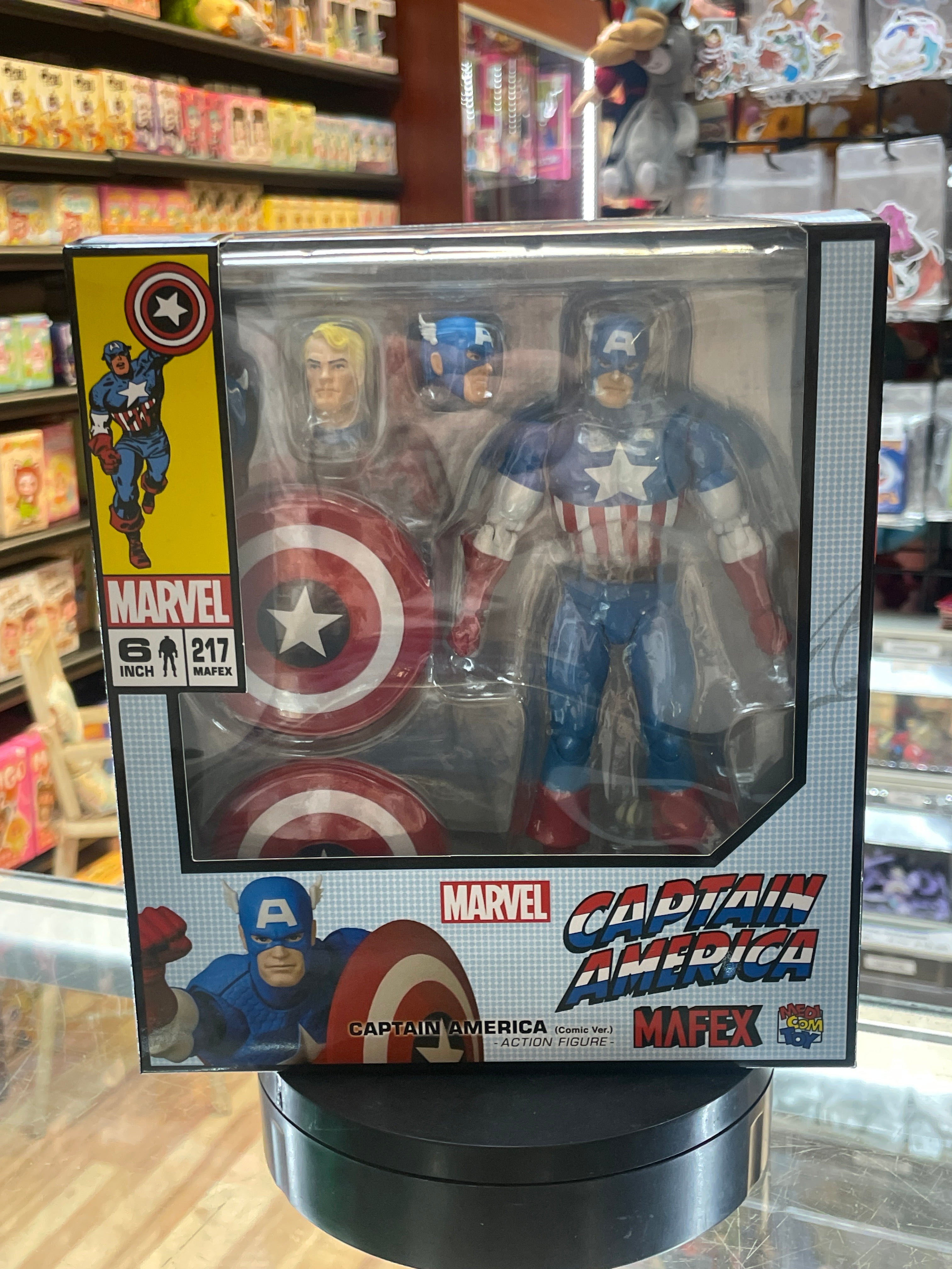 Captain America No.217 (Medicom Mafex, Marvel) SEALED| Bitz & Buttons