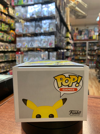 Flocked Pikachu #353 (Funko Pop, Pokémon) - Bitz & Buttons
