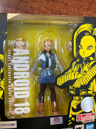 Android 18 Event Exclusive Ver. (Bandai SH Figuarts, Dragon Ball Z) SEALED - Bitz & Buttons