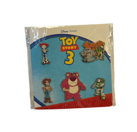 Toy Story 3 UK Exclusive Set Pins (Disneyland Paris, Pin Traders) LE 500