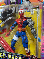 Cyborg Spider-Man High Tech Armor (Vintage Marvel Superheroes, Toy Biz) SEALED - Bitz & Buttons
