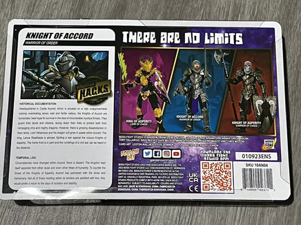 Knight of Accord 10th Anniversary (Boss Fight Studios, Vitruvian Hacks) SEALED - Bitz & Buttons