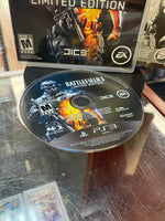 Battlefield 3 Limited Edition (Sony Playstation PS3, Video Games) **TESTED**