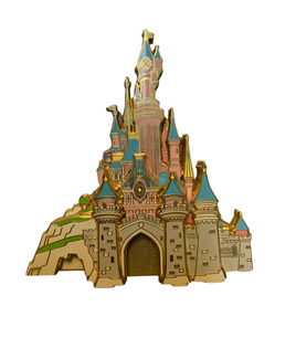 Cast Members Disney Paris Castle Jumbo 3D (Walt Disney World, Pin Traders) - Bitz & Buttons