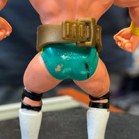 Green Trunks Lex Luger with Belt (Vintage WCW Galoob) **UK RELEASE**