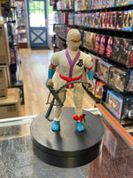 White Dragon Ninja with Accessories (Vintage Rambo, Coleco)