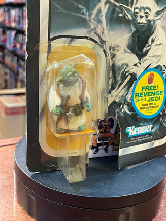 Brown Snake Yoda with Card ESB 9509 (Vintage Star Wars, Kenner) **Open Card** - Bitz & Buttons