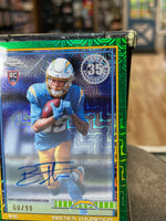Brenen Thompson -Green Refractor Auto 60/99- (Topps, NFL Flagship 2026)