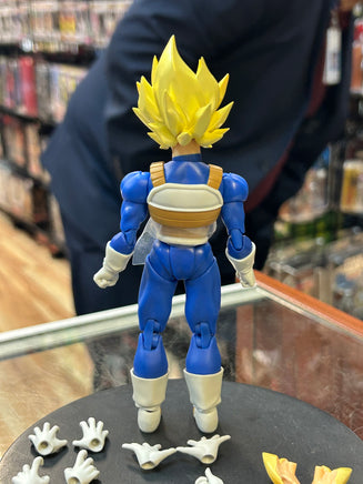 Super Saiyan Vegeta Awakened Super Saiyan Blood (Bandai SH Figuarts , Dragon Ball Z) COMPLETE - Bitz & Buttons