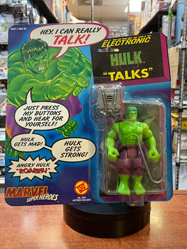 Talking Incredible Hulk (Vintage Marvel Superheroes, Toy Biz) SEALED