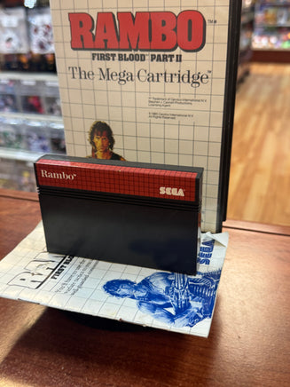 Rambo with Box & Manual (Vintage Sega Master System, Video Game) - Bitz & Buttons