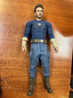 Human Torch MMS789 (Deadpool & Wolverine, Marvel, Hot Toys) **COMPLETE**