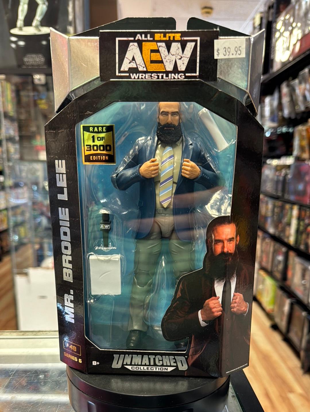 Mr. Brodie Lee AEW CHASE Figure shops /3000