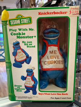 Play with Me Cookie Monster (Vintage Sesame Street, Knickerbocker) NIB