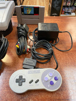 SNES JR Console with Super Mario World (SNES Super Nintendo, Vintage Video Games) **COMPLETE/TESTED** - Bitz & Buttons