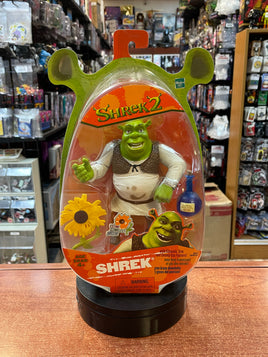 Shrek with Slammin Arm (Vintage Shrek 2, Hasbro) **SEALED** - Bitz & Buttons