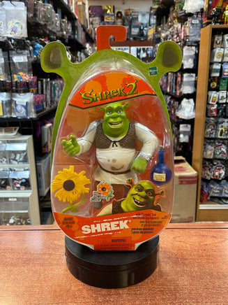 Shrek with Slammin Arm (Vintage Shrek 2, Hasbro) **SEALED** - Bitz & Buttons